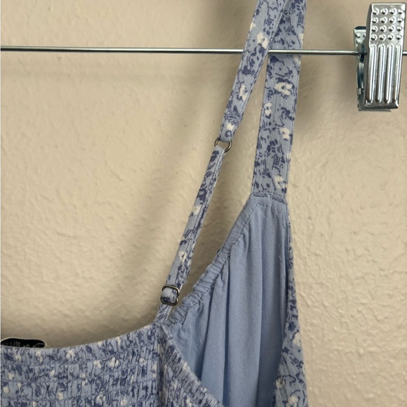 Abercrombie & Fitch Floral Smocked Mini Dress M - Picture 7 of 7